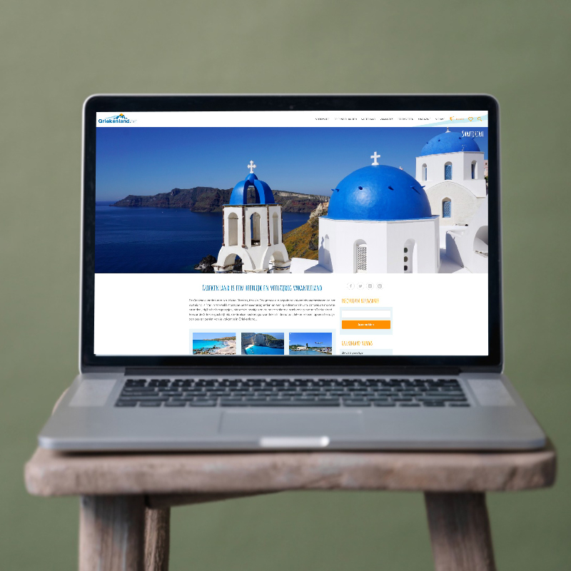 Griekenland.net website en marketingstrategie